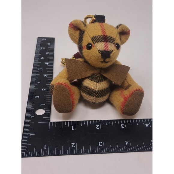 Burberry Bag Charm Thomas the Bear Bag Charm Key Chain Backpack Nova Check main image 9